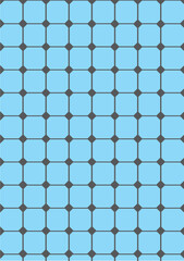 The background image uses grid lines. laying on the blue background used in graphics