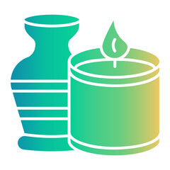 homemade candle icon