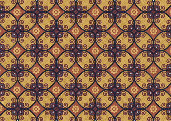 Batik Indonesian: is a technique of wax-resist dyeing applied to whole cloth, or cloth made using this technique originated from Indonesia.