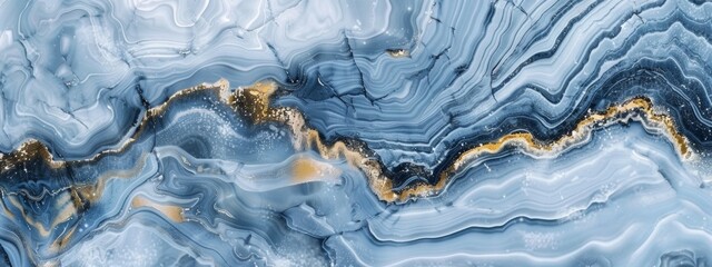 Fototapeta premium a blue marble background, in the style of light indigo and dark beige