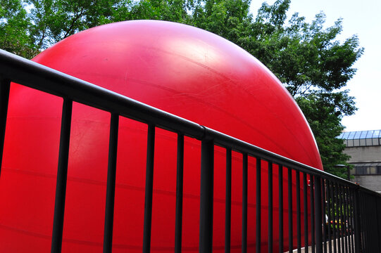 RedBall is a traveling public art piece. Considered “the world's longest-running street artwork”.