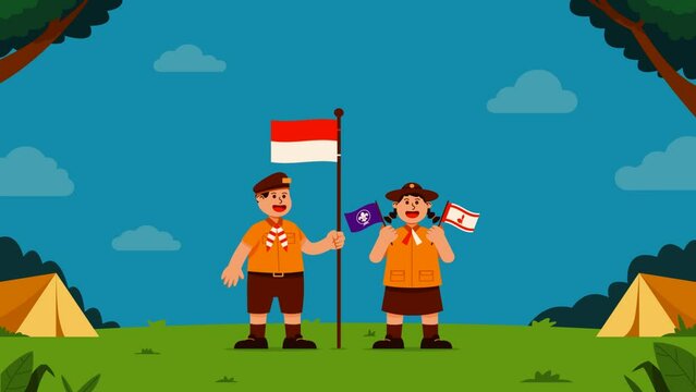 Indonesia Scouting Day Celebration