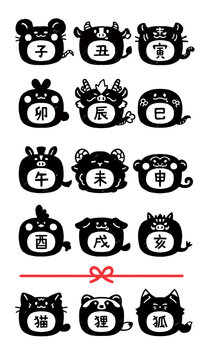 eto　干支アイコン