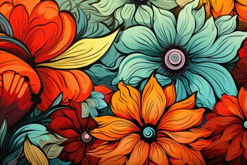 seamless floral pattern