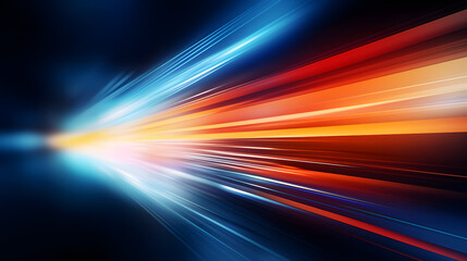 Abstract background with light streaks