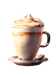 cup of coffee with cream