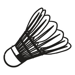 badminton symbol illustration