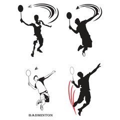 badminton player symbol