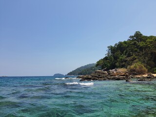 Fototapeta premium sea at Mu koh surin 5