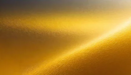 Deurstickers 金と黄色のグラデーション。高級感のある質感グラデーション。Gold and yellow gradation. A luxurious textured gradation. © seven sheep