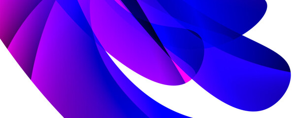 Colorful curve design concept. Vector Illustration For Wallpaper, Banner, Background, Card, Book Illustration, landing page