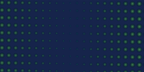 Abstract background with white circles on the dark blur background