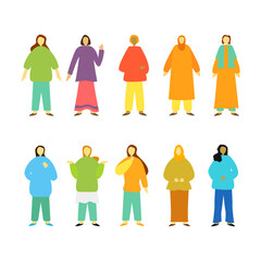 Women Diversity Character