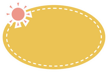 Cute Nametag Illustration