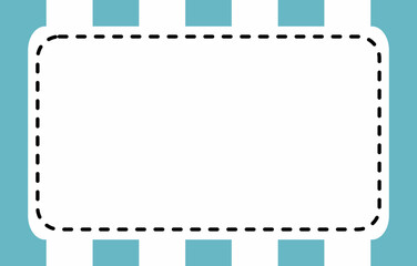 Cute Nametag Illustration