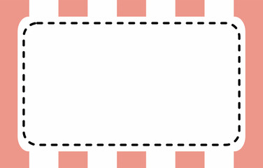 Cute Nametag Illustration