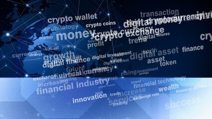 Altcoin digital money opportunity for wealth creation and financial investment in crypto currency market