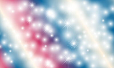 Vector abstract bokeh background. Festive defocused lights. colorful.