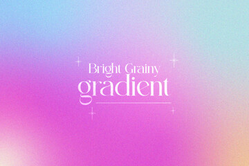 Modern vector vibrant colorful and gradient background with grainy texture