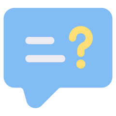 question and answer icon
