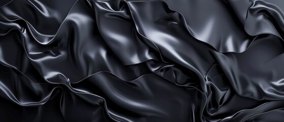 Fototapeta premium Rubber texture dark color abstract background. Illustration