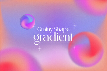 Modern vector vibrant colorful and gradient background with grainy texture