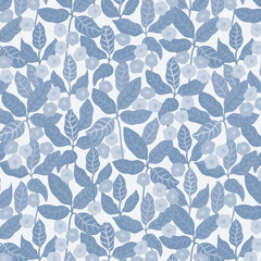 Fototapeta na wymiar Pattern flower floral spring blossom illustration vector fabric textile design leaf leaves