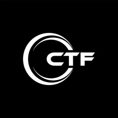 CTF Logo Design, Inspiration for a Unique Identity. Modern Elegance and Creative Design. Watermark Your Success with the Striking this Logo.