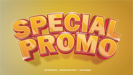 Special Promo Editable Text Effects