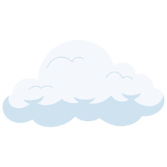 White Cloud Illustration