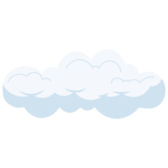 White Cloud Illustration