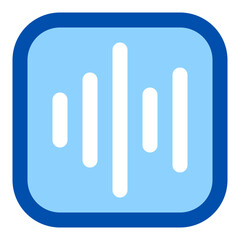 audio waves icon