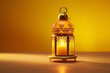 Eid mubarak and ramadan kareem greetings with islamic lantern and mosque. Eid al fitr background