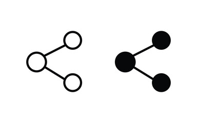 Share icon set vector illustration,share link icon vector illustration