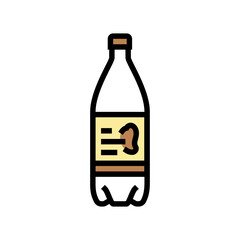 makgeolli drink korean cuisine color icon vector. makgeolli drink korean cuisine sign. isolated symbol illustration