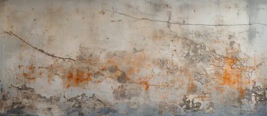 A detailed shot of a weathered concrete wall with peeling paint, showcasing natural textures and color contrasts, perfect for art or flooring inspiration