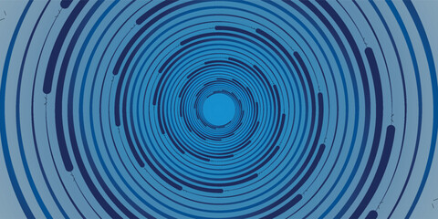 Spiral sound wave rhythm line dynamic abstract vector background