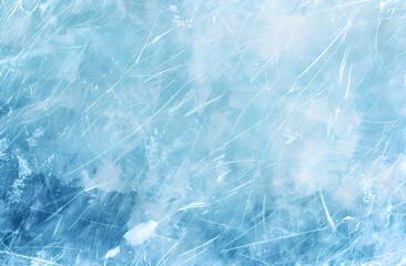 Obraz premium Ice Skating Rink Surface in Close-Up