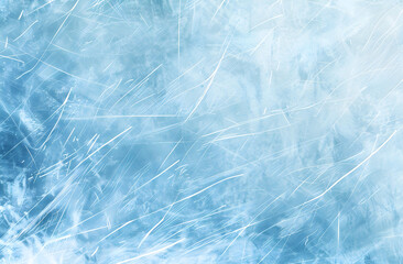 Obraz premium Ice Skating Rink Surface in Close-Up