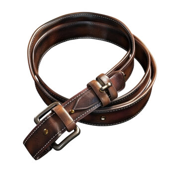 recommend clip art: Leather belt isolated on transparent background