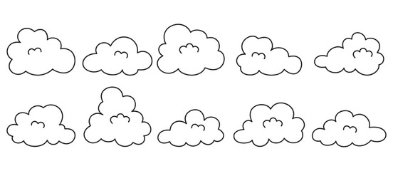 Cloud Line Illustration