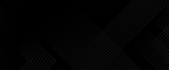 Vector black and white line with shiny diagonal line pattern.