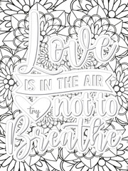 Anti-Valentine's Coloring pages. All these designs are unique Coloring pages for adults and kids. Vector Illustration.