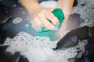 The wrong way to wash clothes by hand that many people may have been doing all along.
