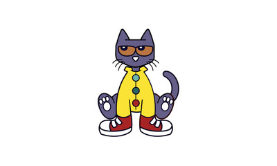 Cool Cat Mascot Design