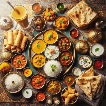 indian thaali