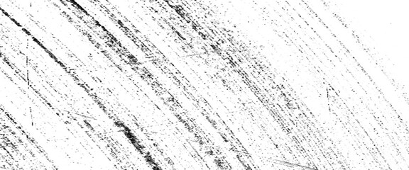 Obraz premium Vector distressed overlay texture, grunge background of woods, line and wall, horizontal grain stripes, grunge dirty pattern. Scratches surface, concrete wall.