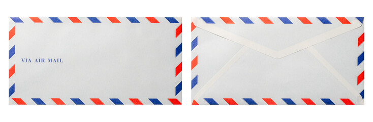 エアメール便の封筒 - obrazy, fototapety, plakaty