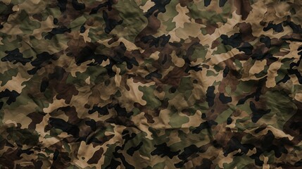 military camouflage background Green and brown military camouflage pattern