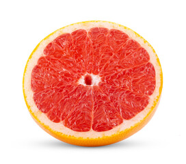 Grapefruit isolated on transparent png